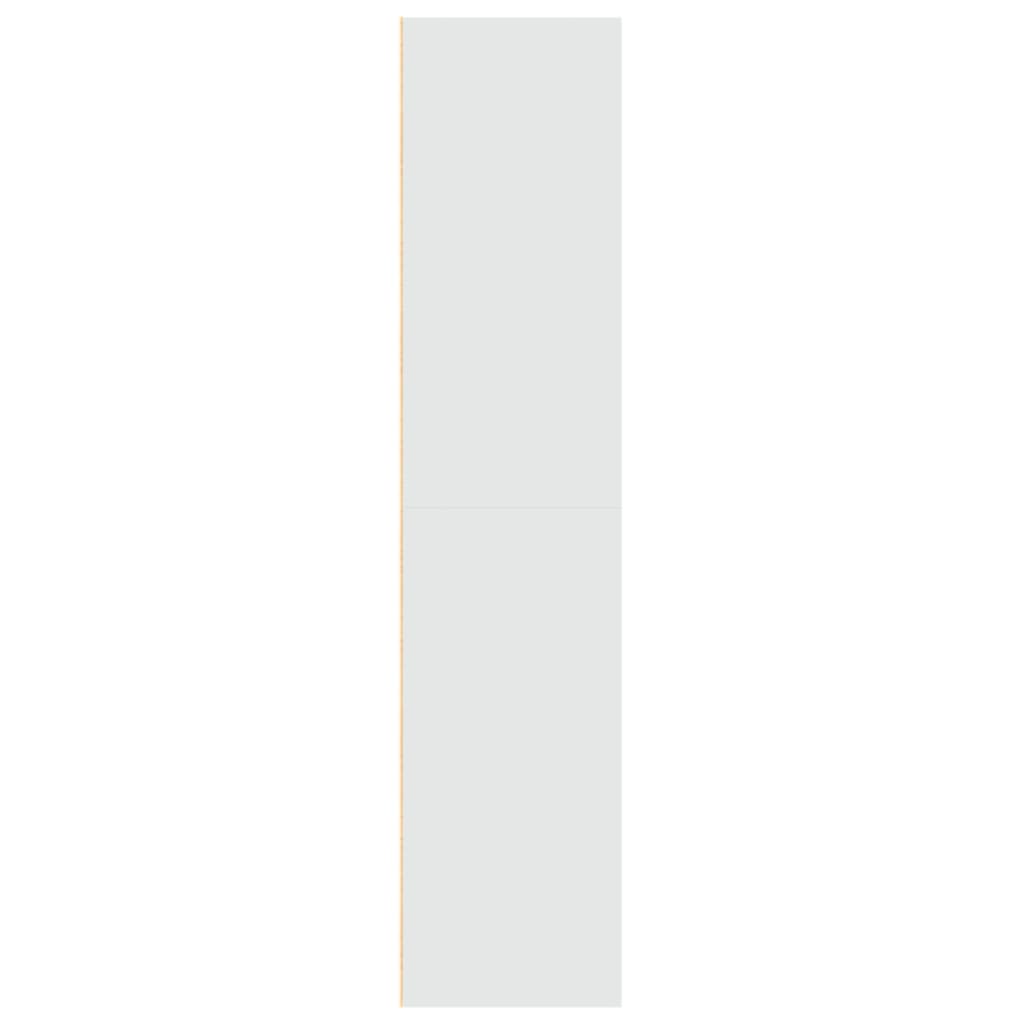 Highboard White 70x41x185 cm Engineered Wood