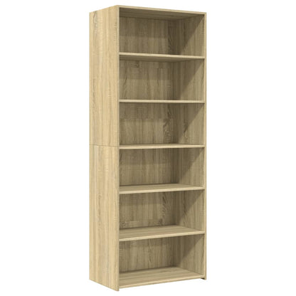Highboard Sonoma Oak 70x41x185 cm Engineered Wood