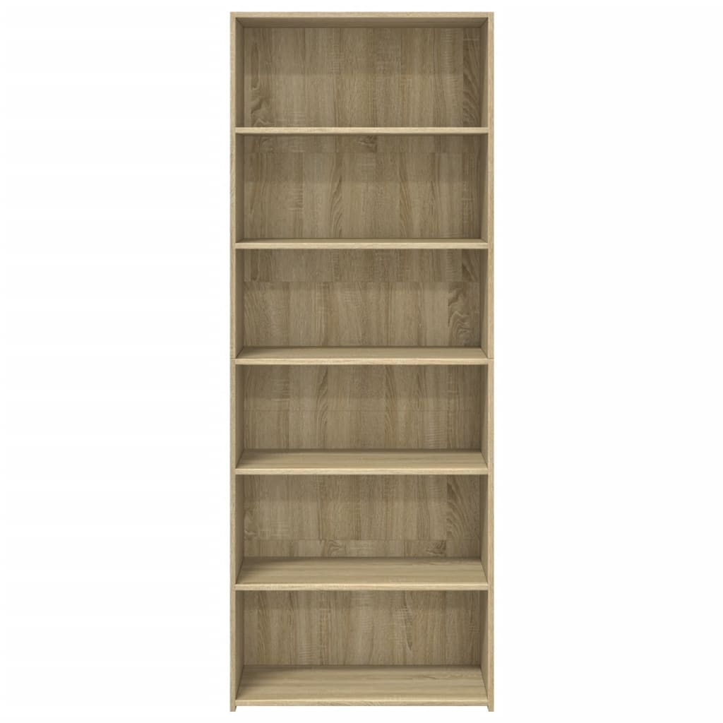 Highboard Sonoma Oak 70x41x185 cm Engineered Wood