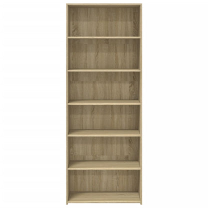 Highboard Sonoma Oak 70x41x185 cm Engineered Wood