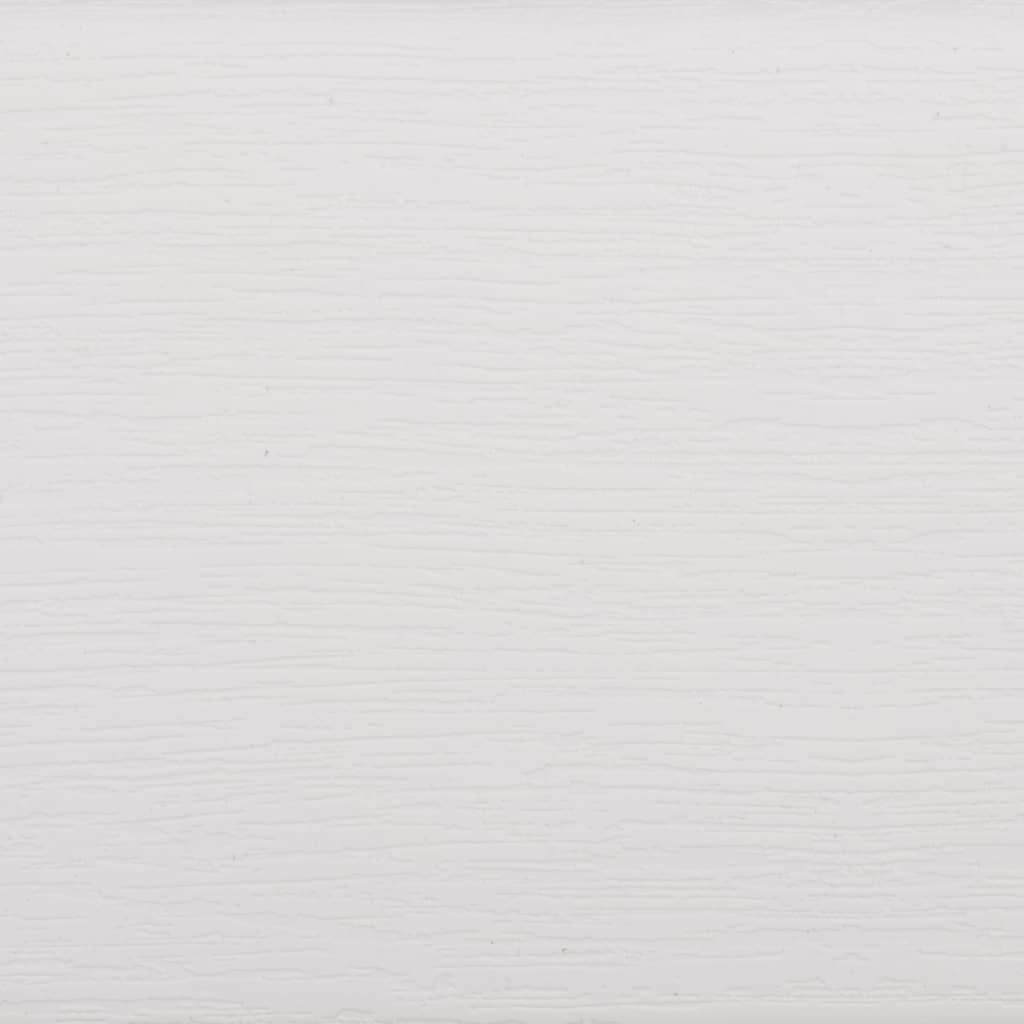 Garden Bench | White | Polypropylene | 2-seater | Durable | Garden Bench