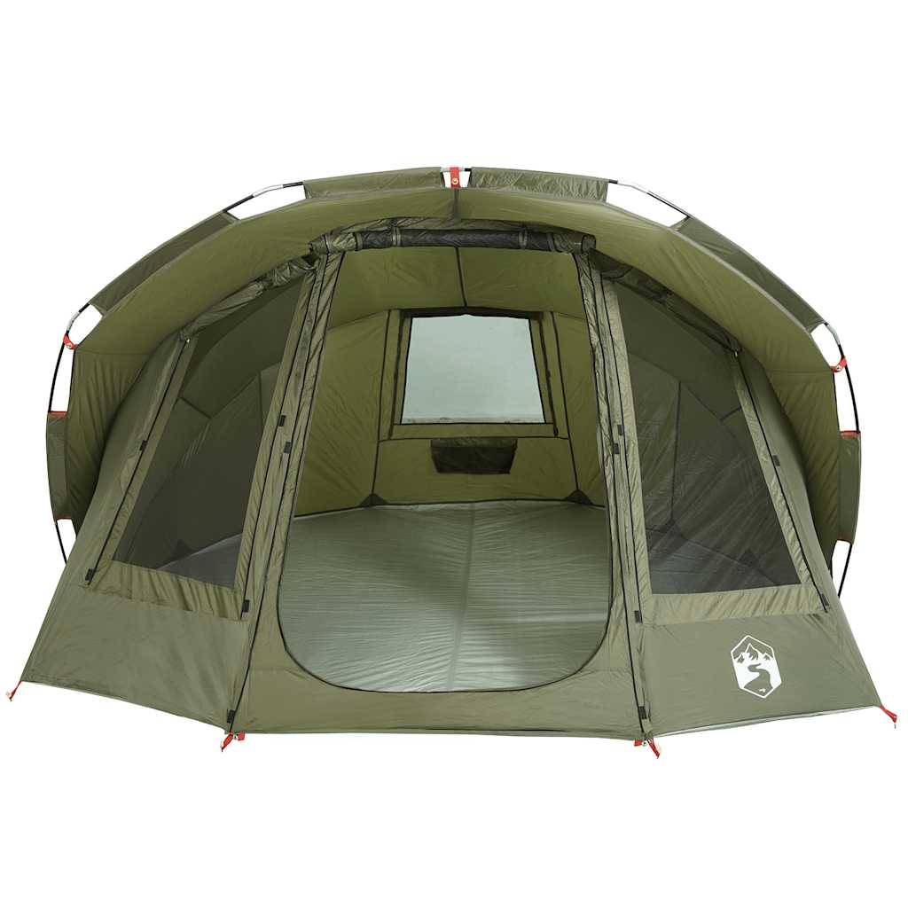 Fishing Tent 5-Person Olive Green Waterproof
