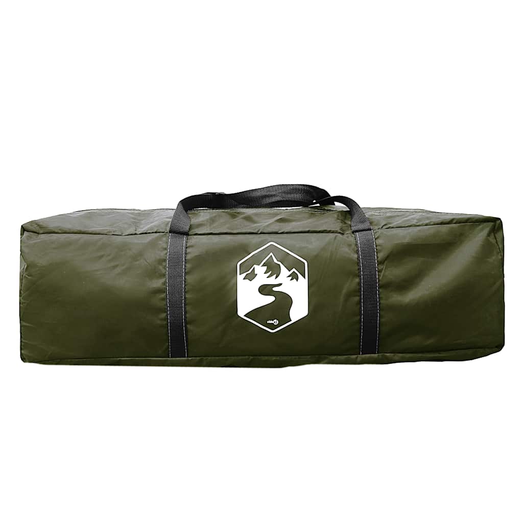 Fishing Tent 4-Person Olive Green Waterproof