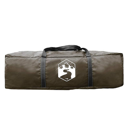 Fishing Tent 4-Person Brown Waterproof