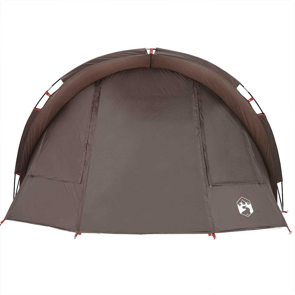 Fishing Tent 2-Person Brown Waterproof