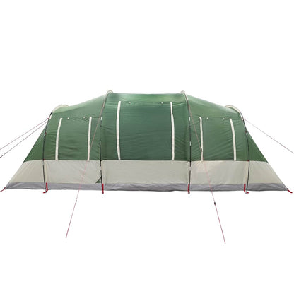 Camping Tent Tunnel 4-Person Green Waterproof