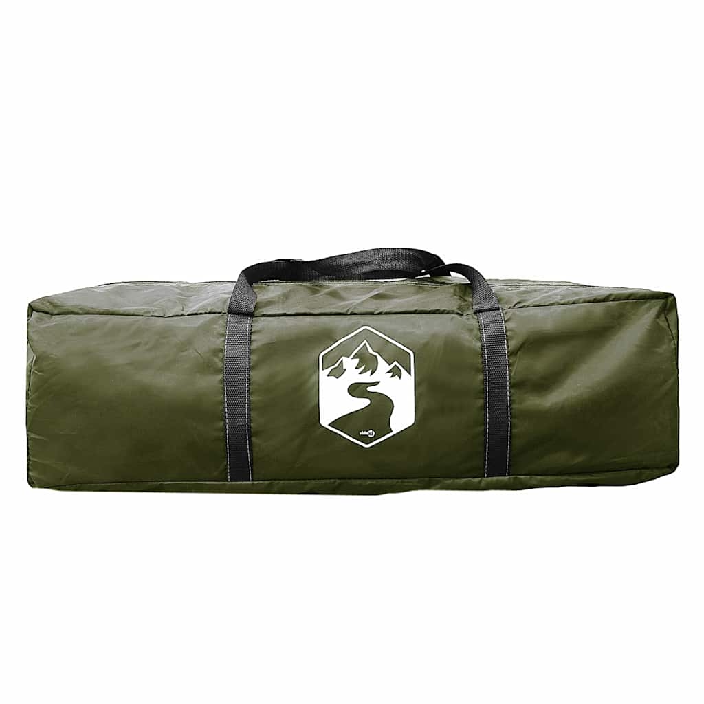 Camping Tent Tunnel 4-Person Olive Green Waterproof