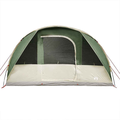 Camping Tent Tunnel 5-Person Green Waterproof
