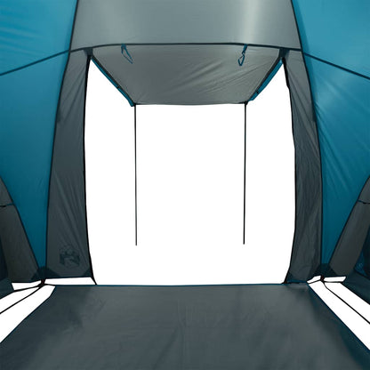 Camping Tent Tunnel 5-Person Blue Waterproof