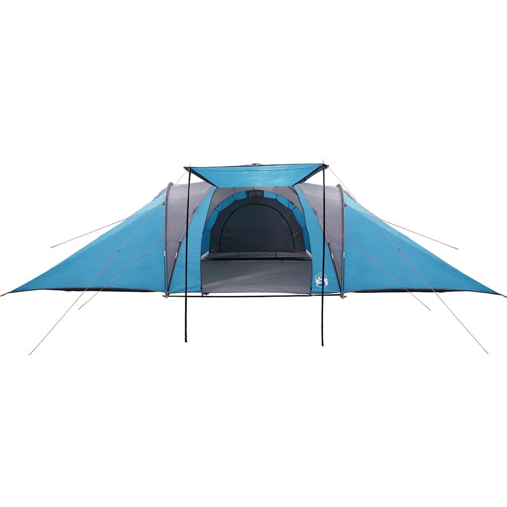 Family Tent Dome 6-Person Blue Waterproof