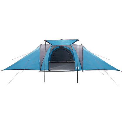Family Tent Dome 6-Person Blue Waterproof