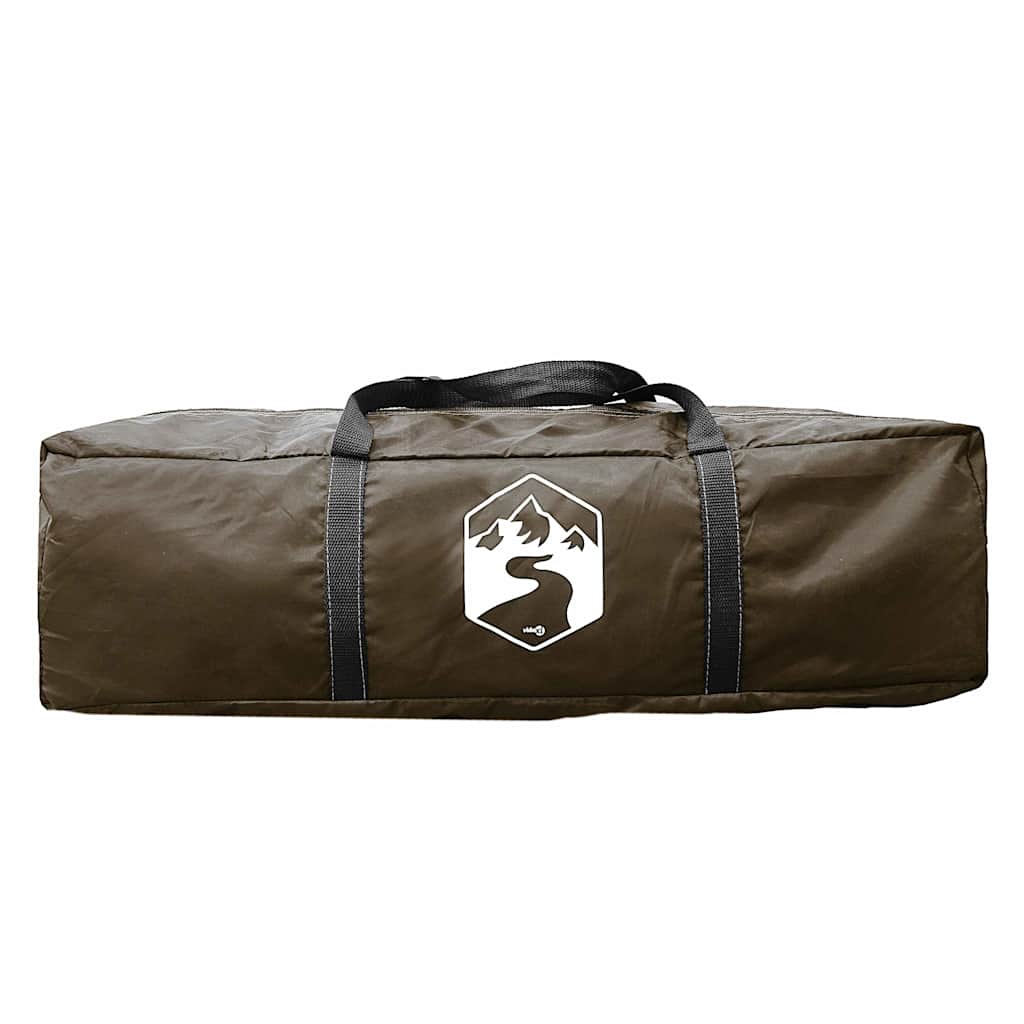 Family Tent Tipi 6-Person Brown Waterproof