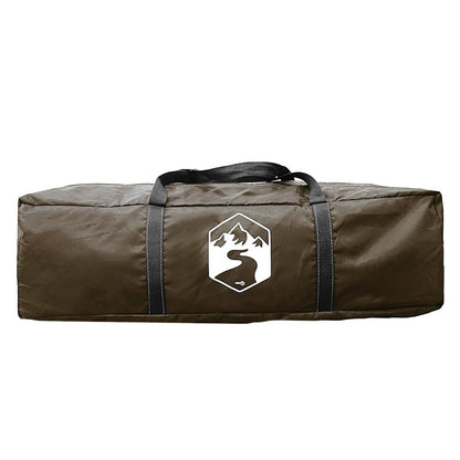 Family Tent Tipi 6-Person Brown Waterproof