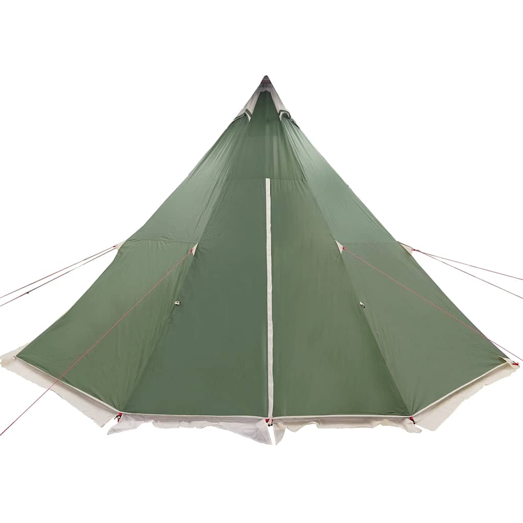 Family Tent Tipi 8-Person Green Waterproof