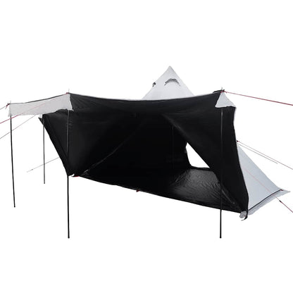 Family Tent Tipi 8-Person White Blackout Fabric Waterproof