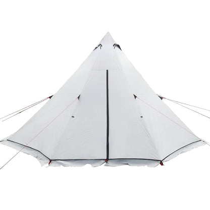 Family Tent Tipi 8-Person White Blackout Fabric Waterproof