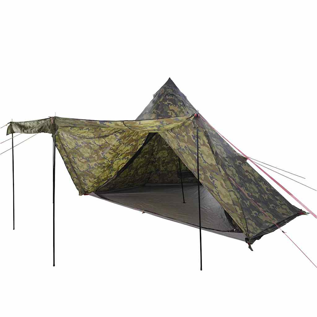 Family Tent Tipi 8-Person Camouflage Waterproof