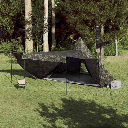 Family Tent Tipi 8-Person Camouflage Waterproof