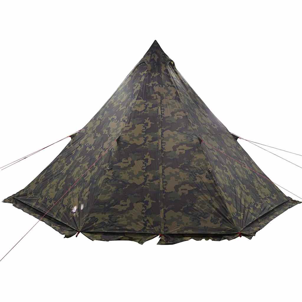Family Tent Tipi 8-Person Camouflage Waterproof