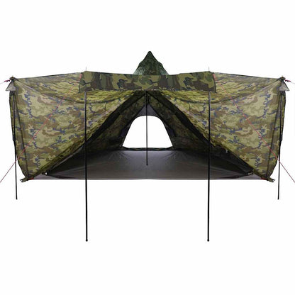 Family Tent Tipi 8-Person Camouflage Waterproof