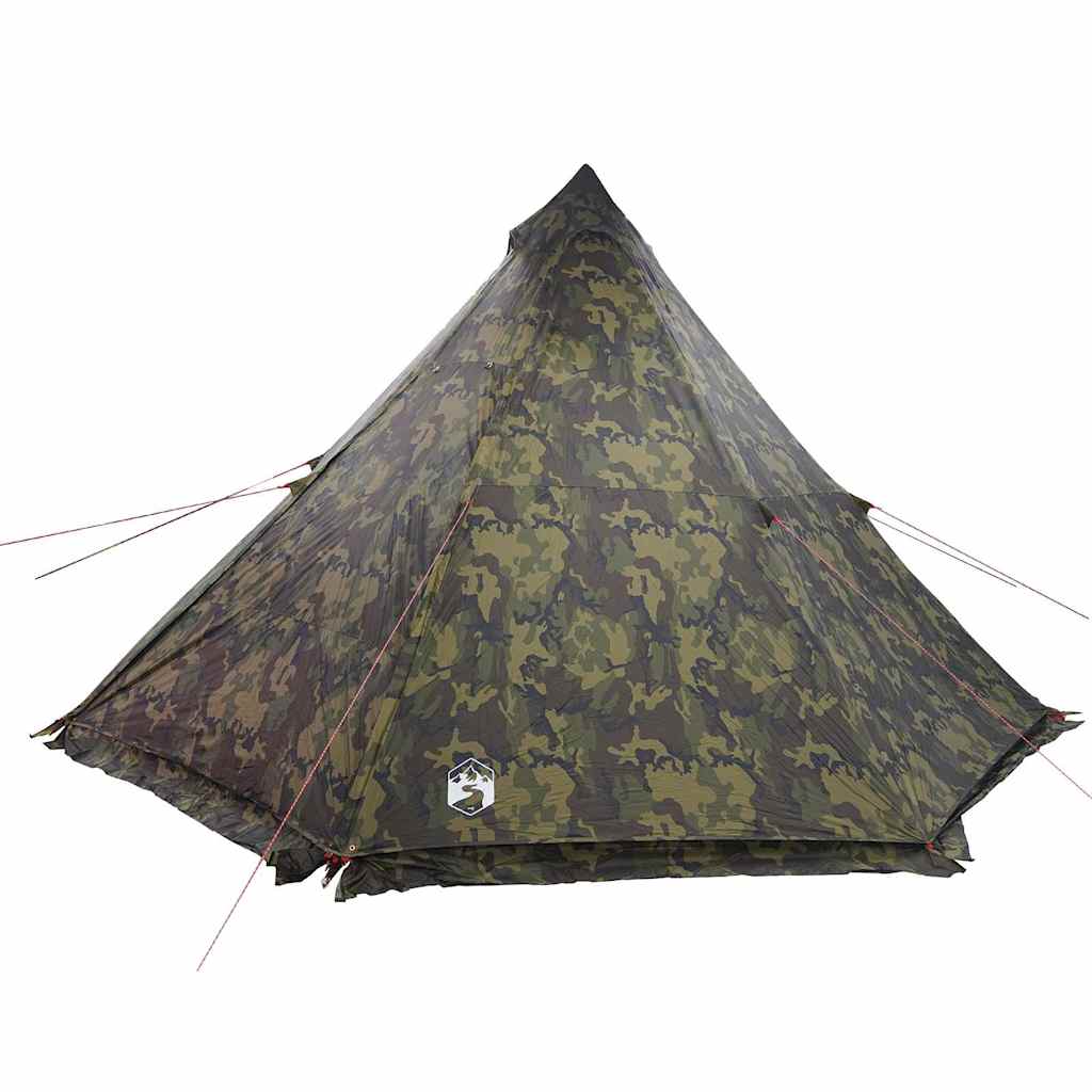 Family Tent Tipi 8-Person Camouflage Waterproof