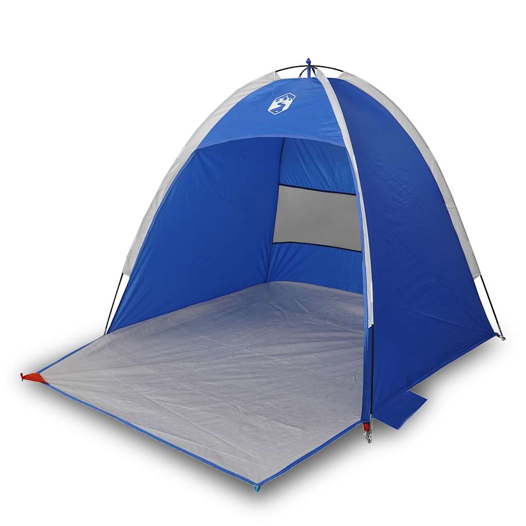 Beach Tent 3-Person Azure Blue Waterproof
