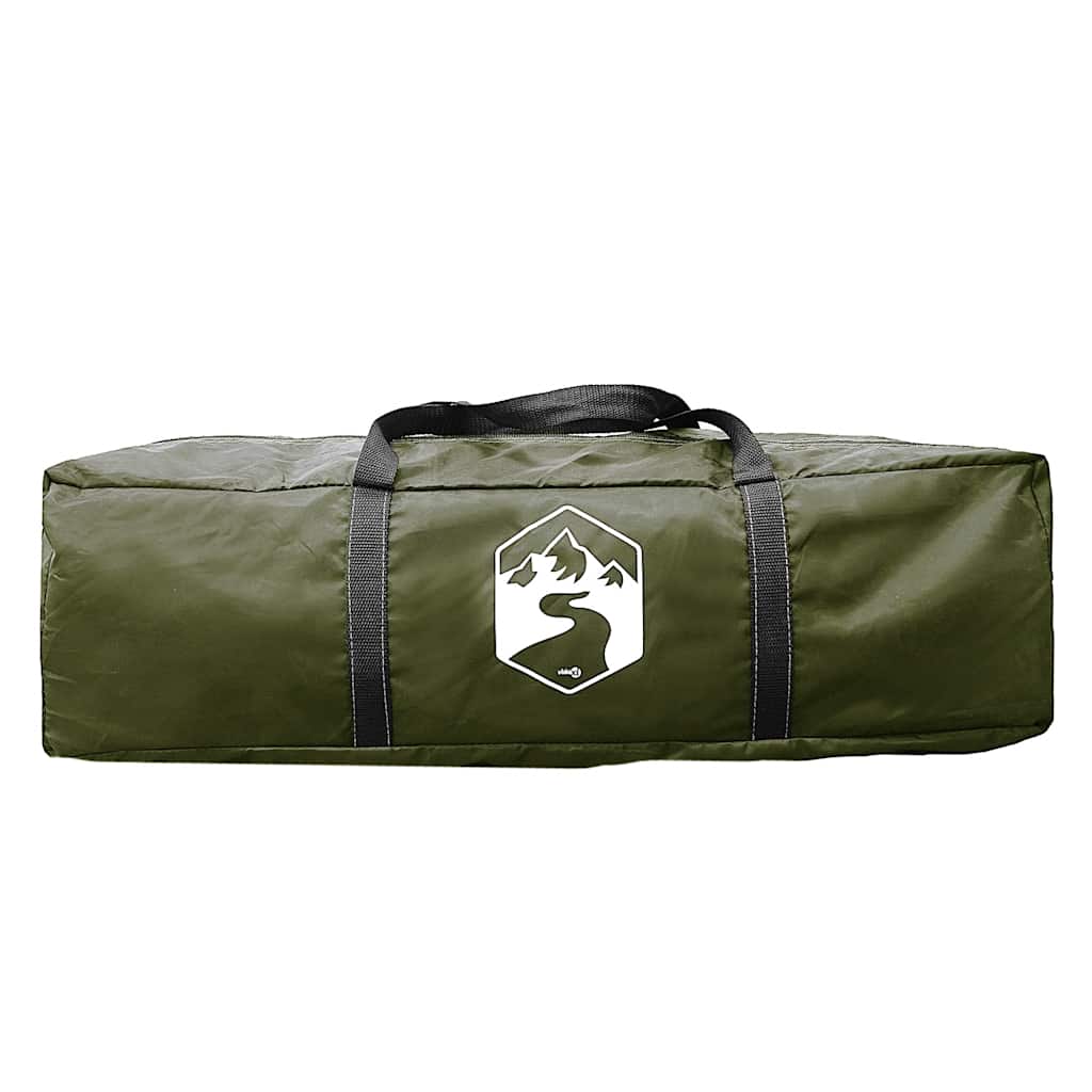 Family Tent Dome 6-Person Olive Green Waterproof