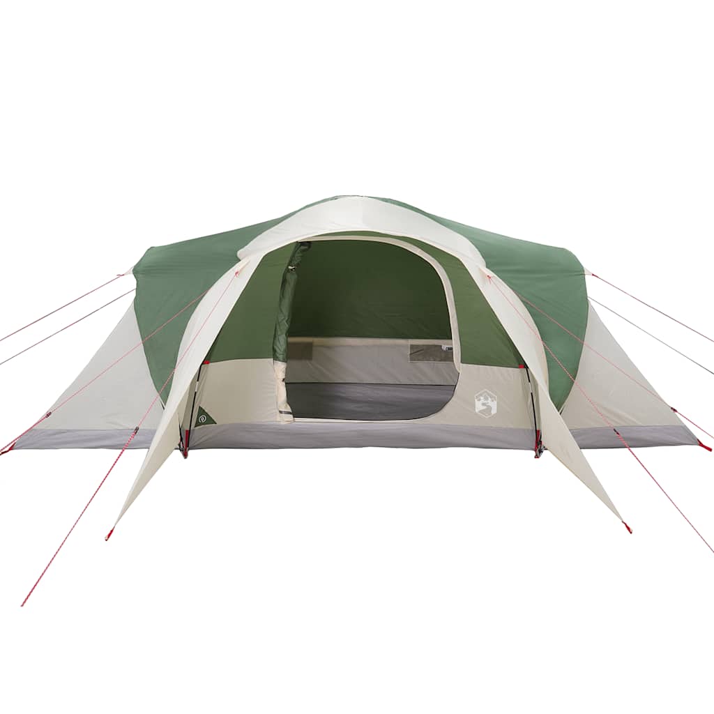 Family Tent Dome 6-Person Green Waterproof