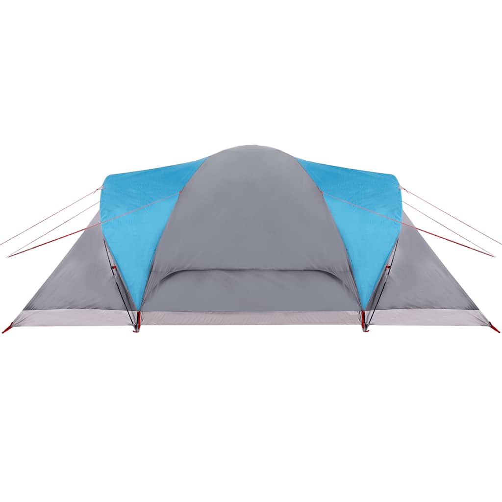Family Tent Dome 6-Person Blue Waterproof