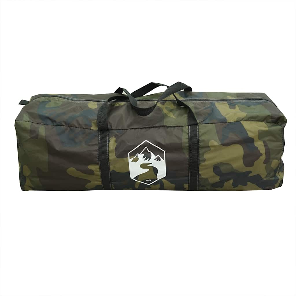 Family Tent Dome 6-Person Camouflage Waterproof