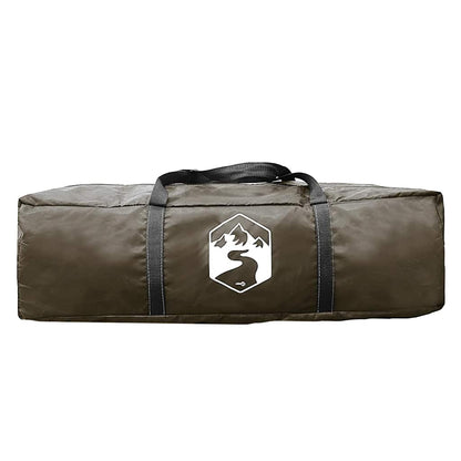 Fishing Tent 2-Person Brown Waterproof