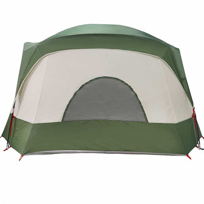 Family Tent Cabin 6-Person Green Waterproof