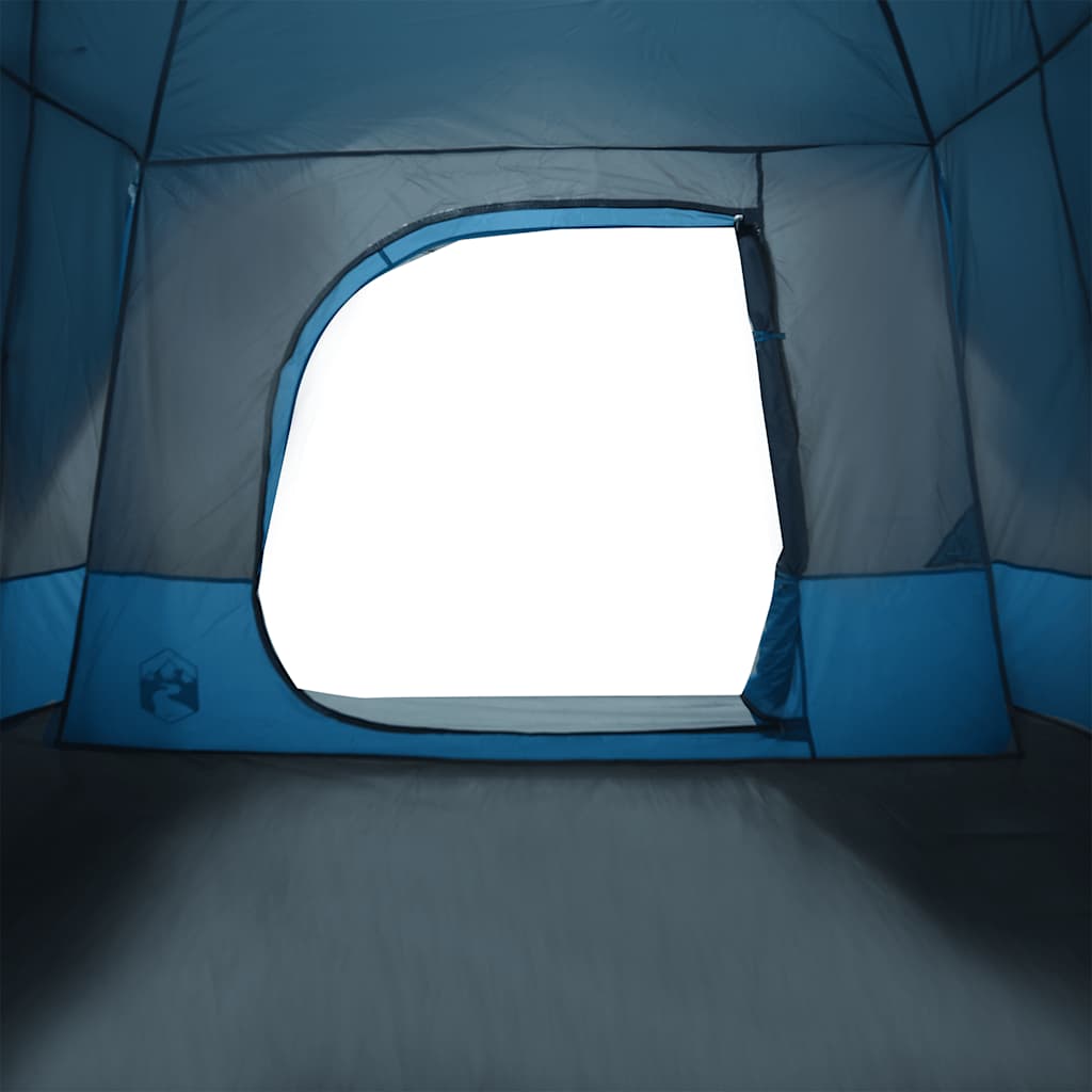 Family Tent Cabin 6-Person Blue Waterproof