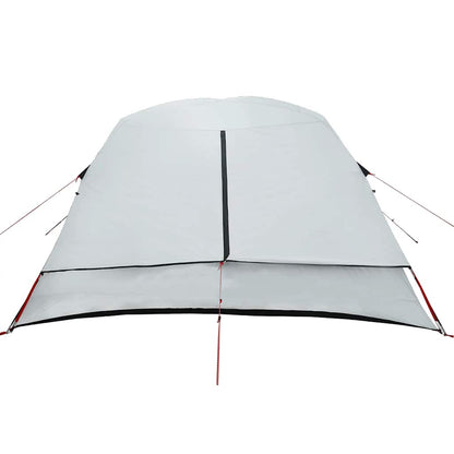 Camping Tent Cabin 4-Person White Blackout Fabric Waterproof