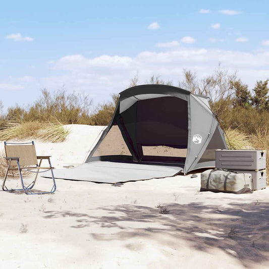 Beach Tent 2-Person Grey Waterproof