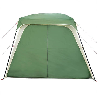 Camping Tent with Porch Dome 5-Person Green Waterproof
