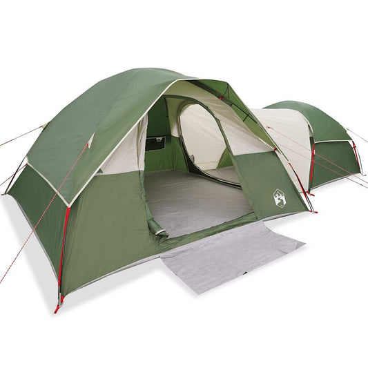 Camping Tent 5-Person Green Waterproof