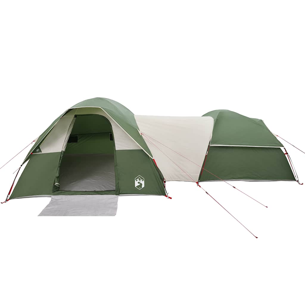 Camping Tent 5-Person Green Waterproof