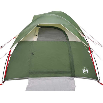 Camping Tent 5-Person Green Waterproof