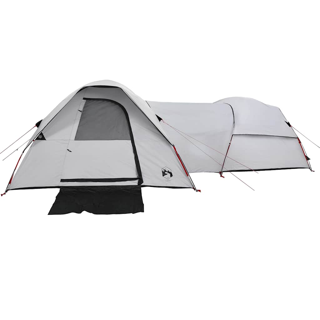 Camping Tent 5-Person White Blackout Fabric Waterproof