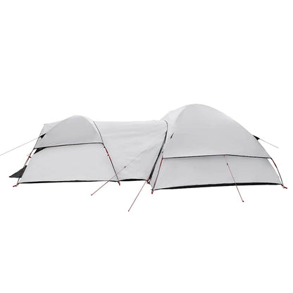 Camping Tent 5-Person White Blackout Fabric Waterproof