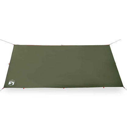 Camping Tarp Olive Green 366x306 cm Waterproof