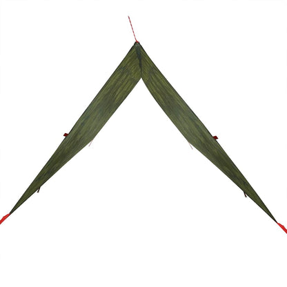 Camping Tarp Camouflage 366x306 cm Waterproof