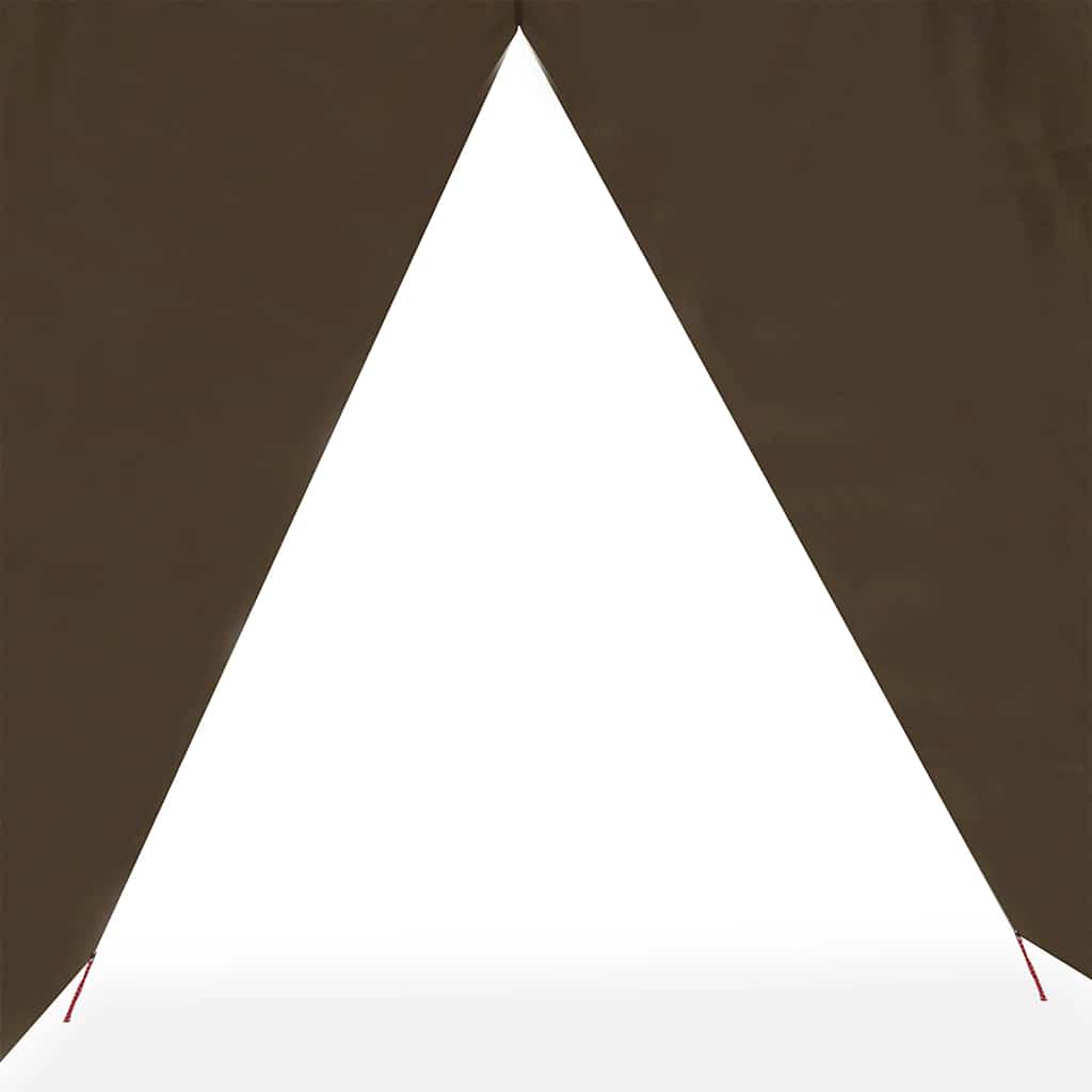 Camping Tarp Brown 406x306 cm Waterproof