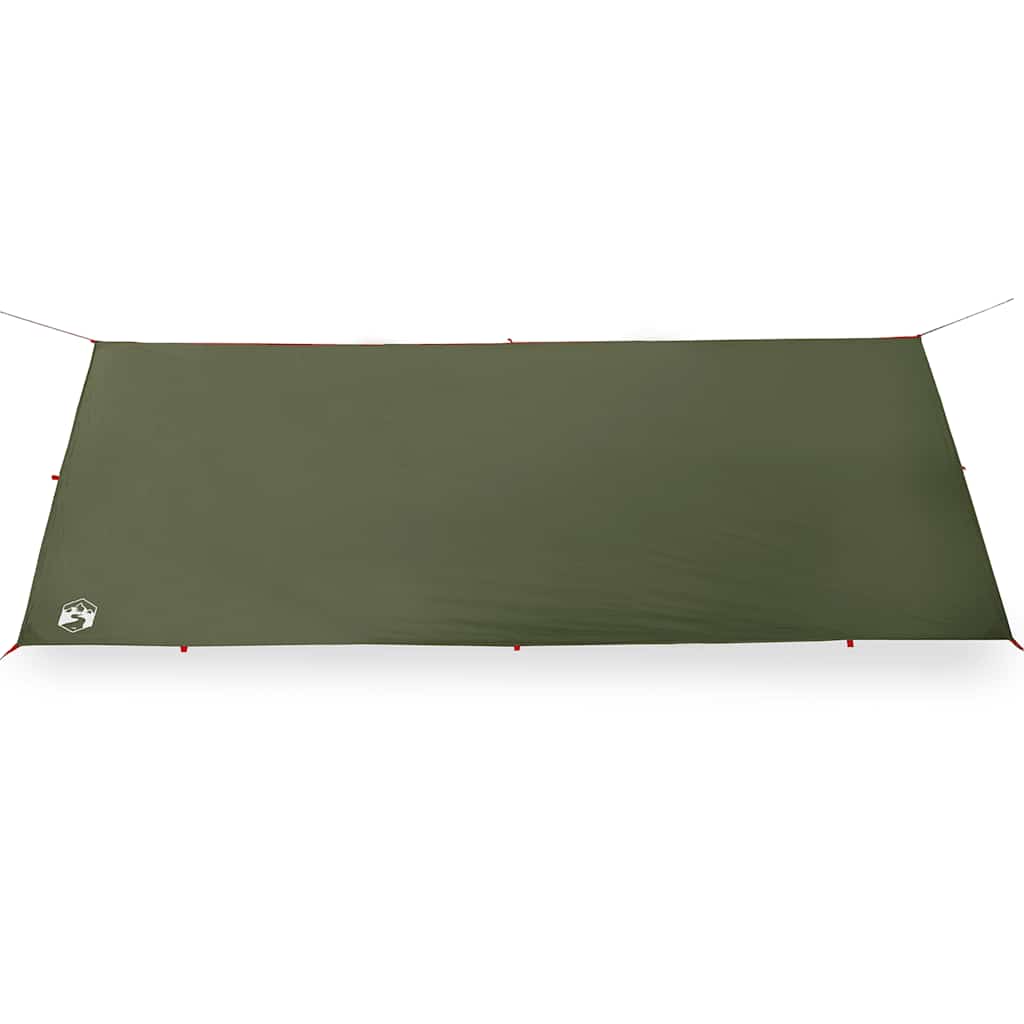 Camping Tarp Olive Green 506x306 cm Waterproof