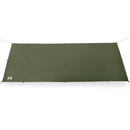 Camping Tarp Olive Green 506x306 cm Waterproof
