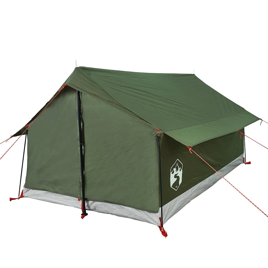 Camping Tent 2-Person Olive Green Waterproof