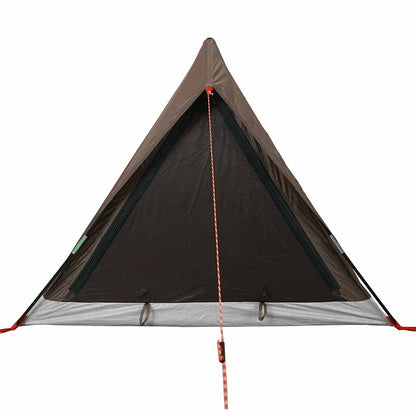Camping Tent 2-Person Brown Waterproof