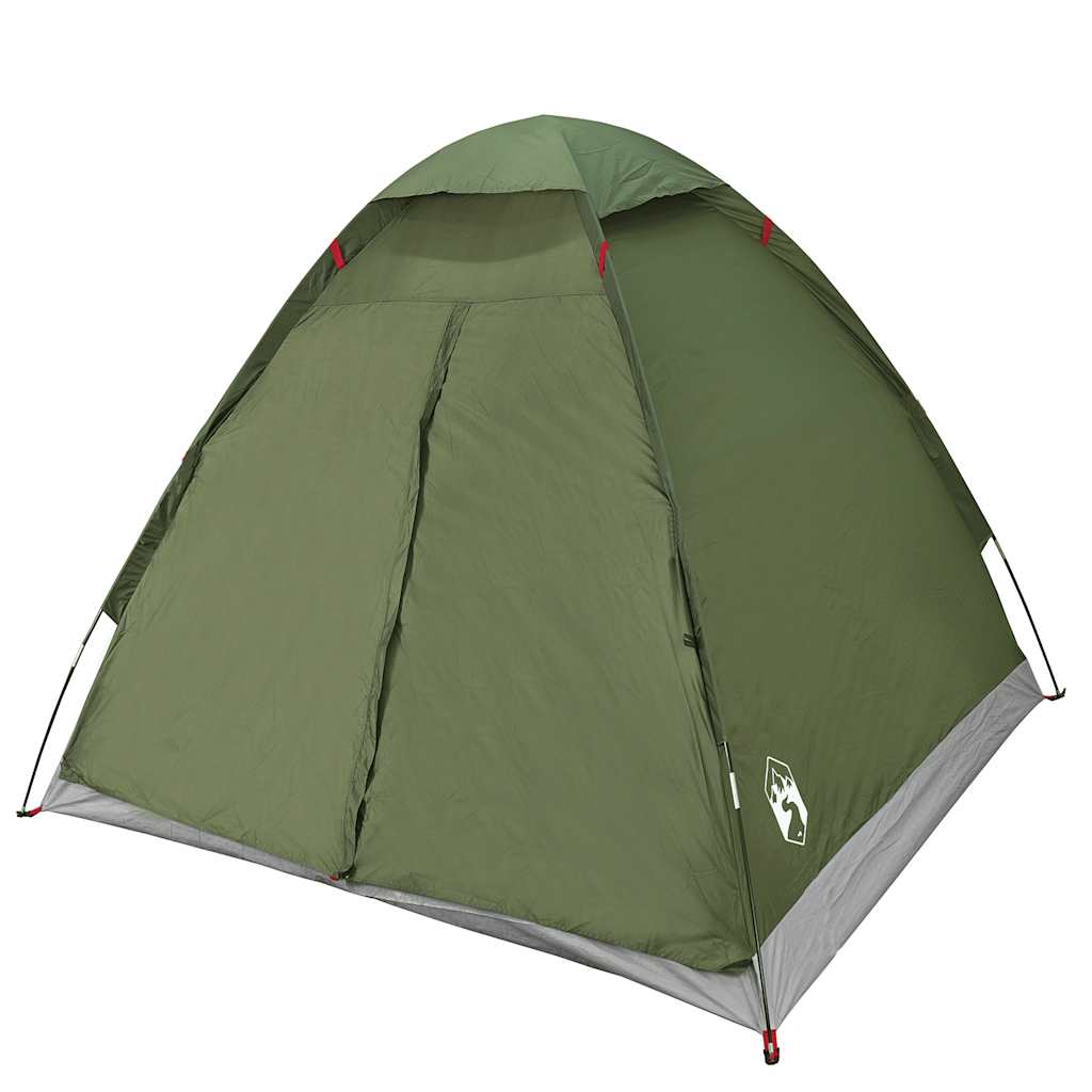 Camping Tent Dome 2-Person Olive Green Waterproof