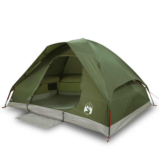 Camping Tent Dome 2-Person Olive Green Waterproof